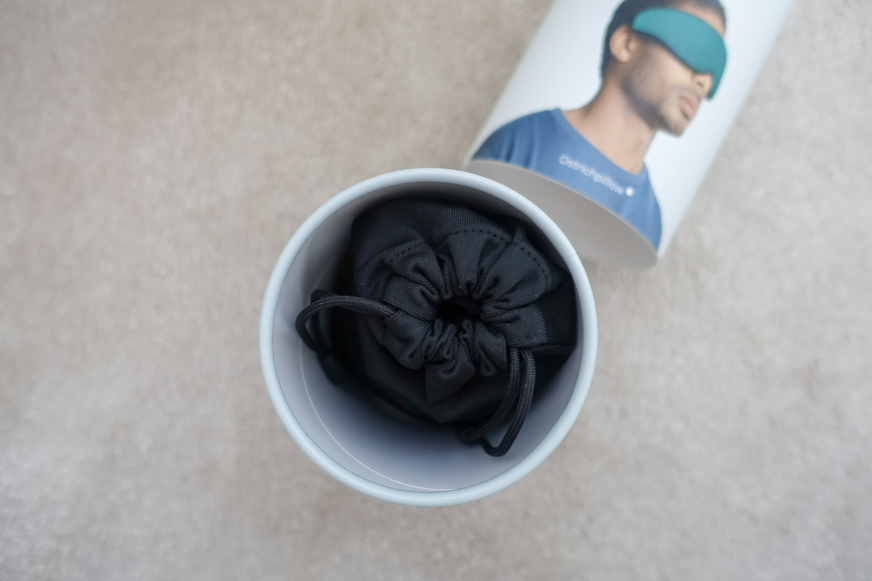 ostrichpillow eye mask packaging